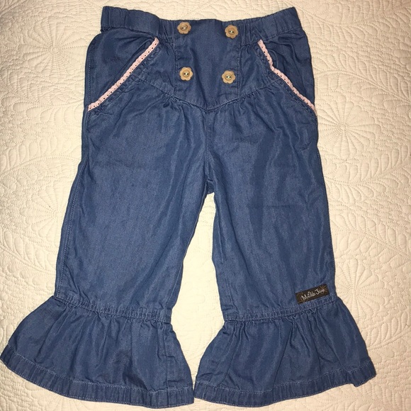 matilda jane denim ruffles